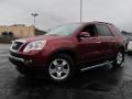 2009 Red Jewel GMC Acadia SLT AWD  photo #1