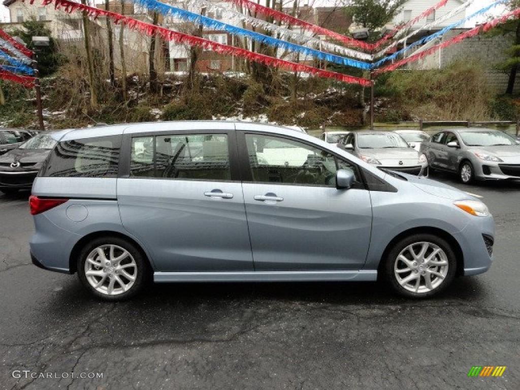 Clear Water Blue Metallic 2012 Mazda MAZDA5 Grand Touring Exterior Photo #61226731