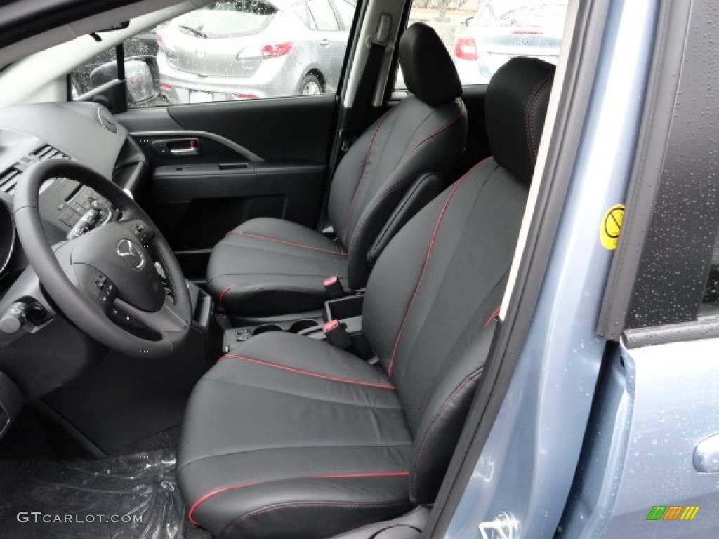 Black Interior 2012 Mazda MAZDA5 Grand Touring Photo #61226765