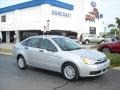 2009 Brilliant Silver Metallic Ford Focus SE Sedan  photo #1