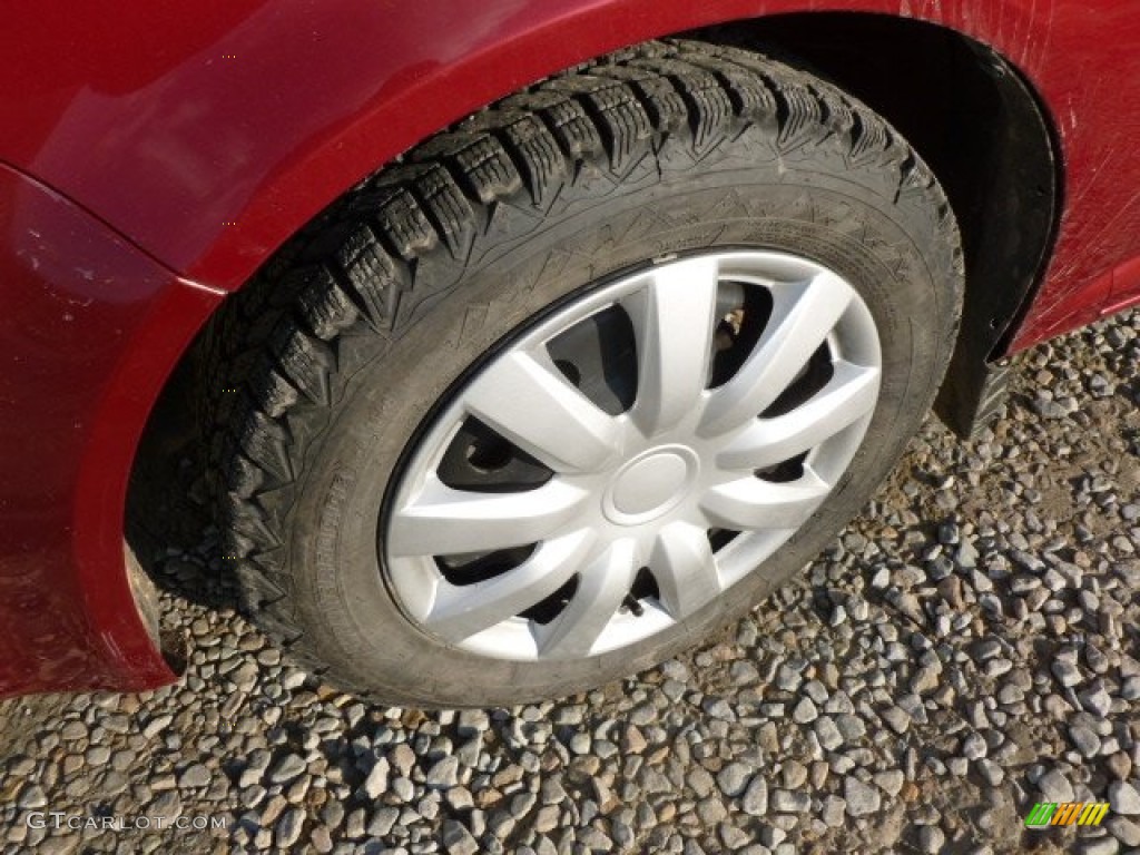 2007 Cobalt LT Sedan - Sport Red Tint Coat / Gray photo #9