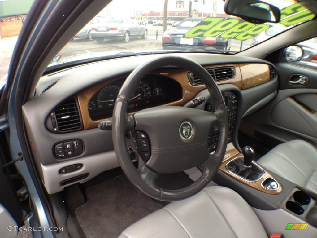 2003 Jaguar S-Type 3.0 Dove Dashboard Photo #61227592