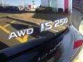 Obsidian Black - IS 250 AWD Photo No. 6