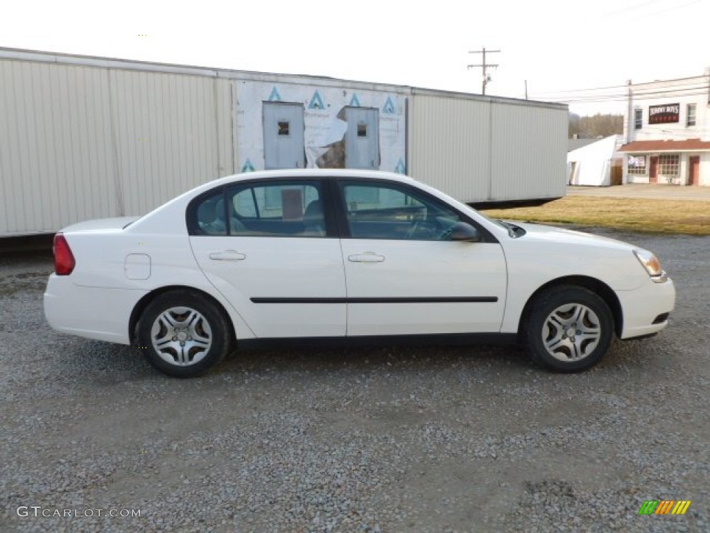 2005 Malibu Sedan - White / Gray photo #6