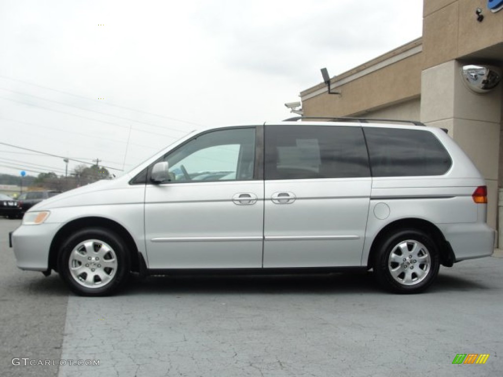 2002 Odyssey EX-L - Satin Silver Metallic / Ivory photo #4