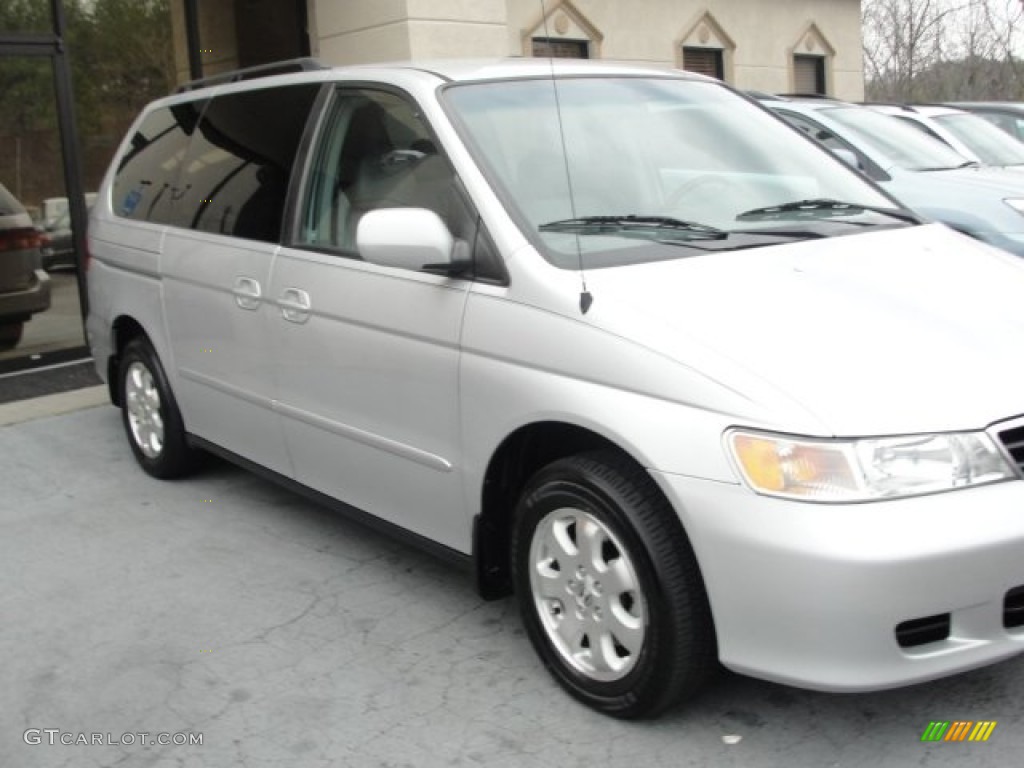 2002 Odyssey EX-L - Satin Silver Metallic / Ivory photo #5
