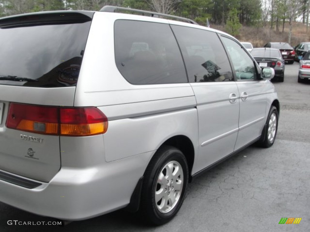 2002 Odyssey EX-L - Satin Silver Metallic / Ivory photo #9