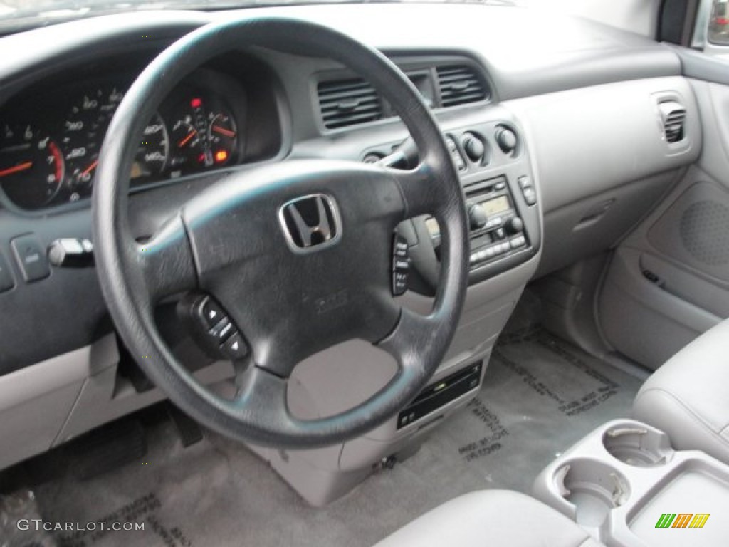 2002 Odyssey EX-L - Satin Silver Metallic / Ivory photo #10