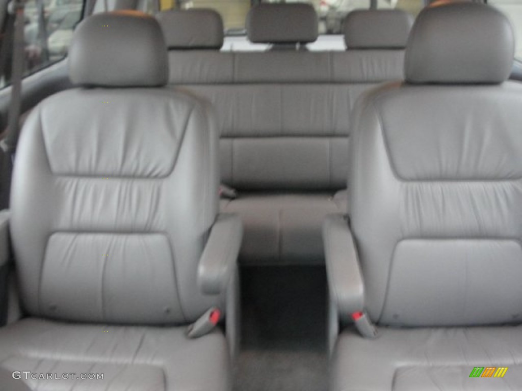 2002 Odyssey EX-L - Satin Silver Metallic / Ivory photo #25
