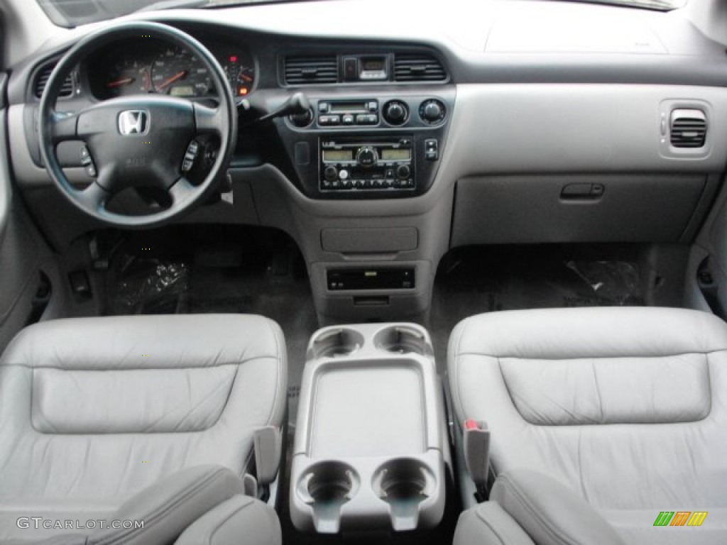 2002 Odyssey EX-L - Satin Silver Metallic / Ivory photo #27
