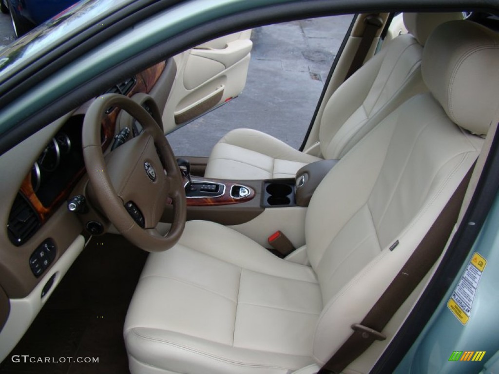 2006 S-Type 3.0 - Seafrost Metallic / Champagne photo #11
