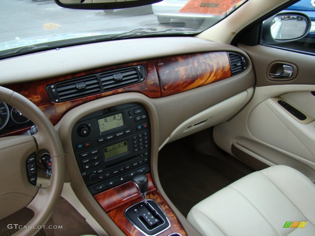 2006 S-Type 3.0 - Seafrost Metallic / Champagne photo #18