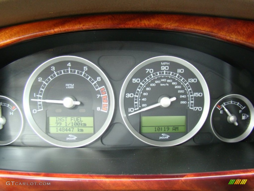 2006 Jaguar S-Type 3.0 Gauges Photo #61229545