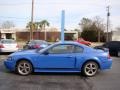 2004 Azure Blue Ford Mustang Mach 1 Coupe  photo #5