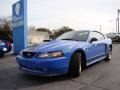 2004 Azure Blue Ford Mustang Mach 1 Coupe  photo #27