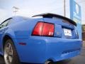 2004 Azure Blue Ford Mustang Mach 1 Coupe  photo #34