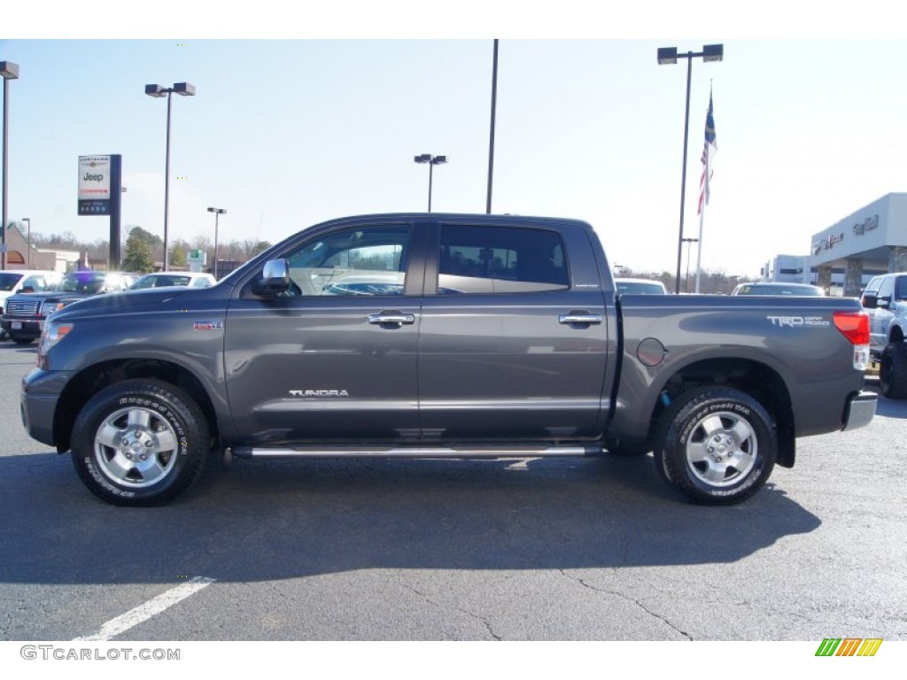 2011 Tundra Limited CrewMax 4x4 - Magnetic Gray Metallic / Graphite Gray photo #5