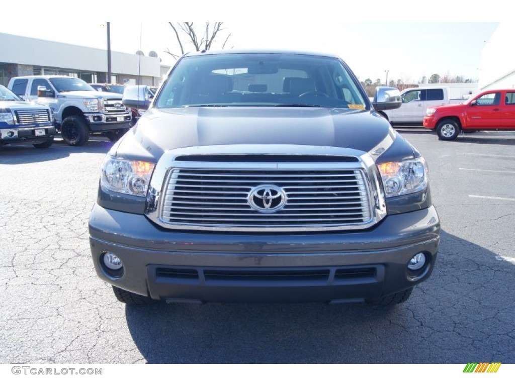 2011 Tundra Limited CrewMax 4x4 - Magnetic Gray Metallic / Graphite Gray photo #7