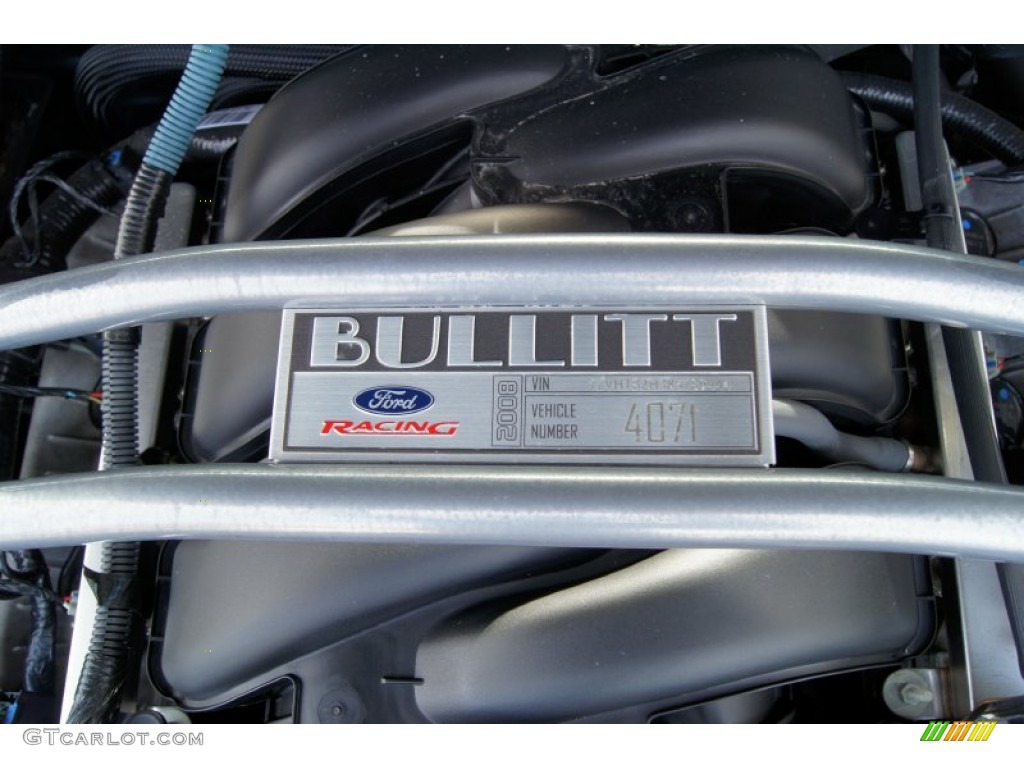 2008 Ford Mustang Bullitt Coupe Marks and Logos Photo #61230874