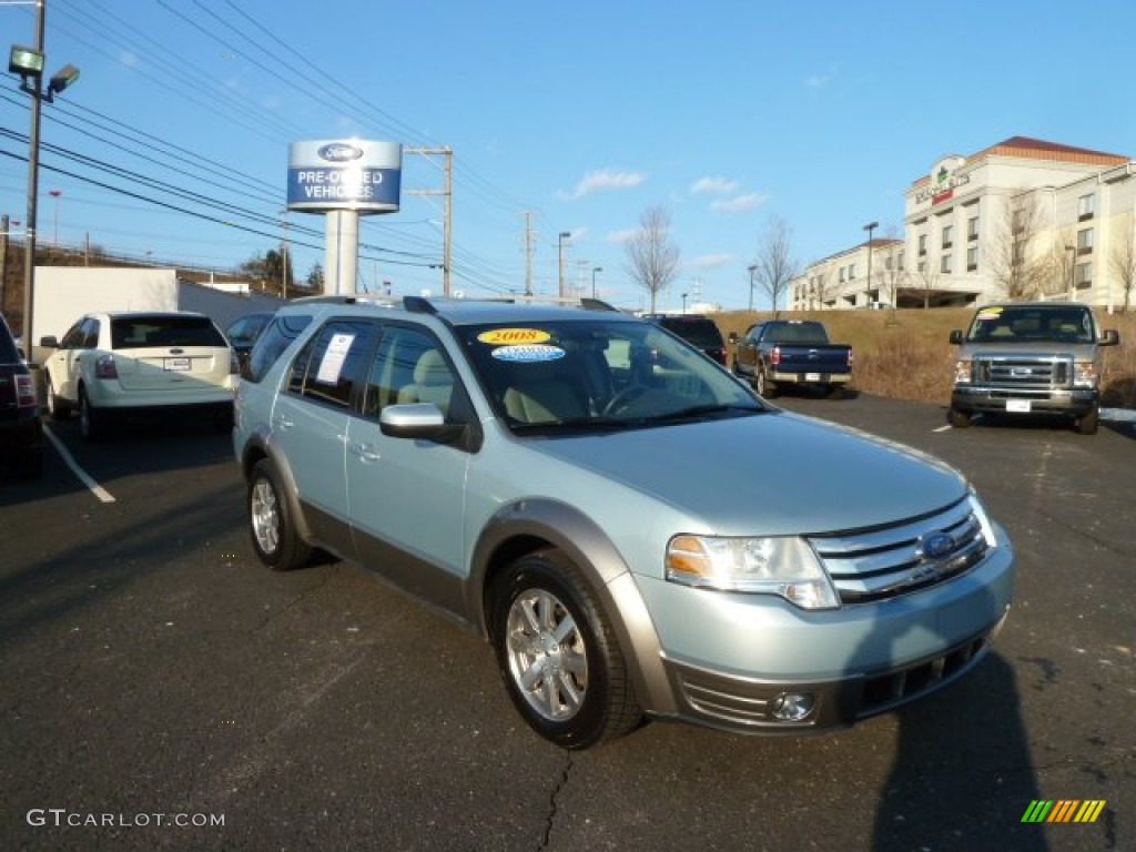 Light Ice Blue Metallic 2008 Ford Taurus X SEL AWD Exterior Photo #61231960