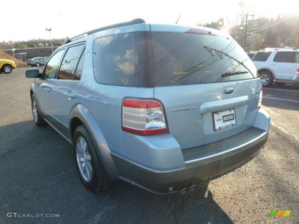2008 Taurus X SEL AWD - Light Ice Blue Metallic / Medium Light Stone photo #4