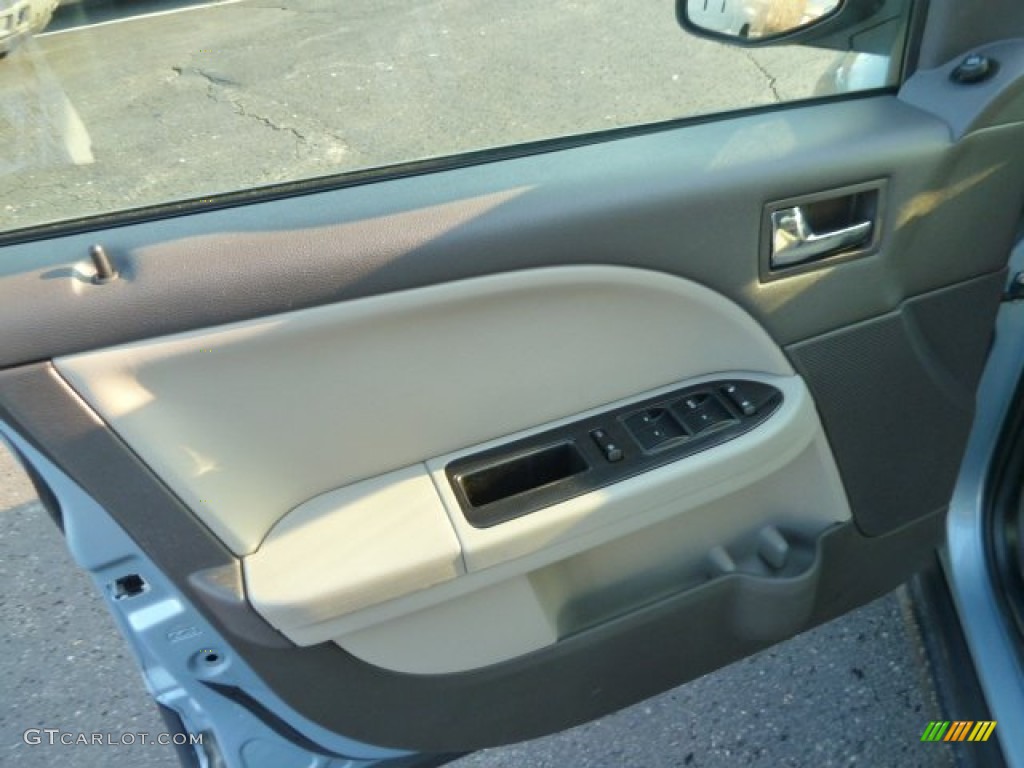 2008 Taurus X SEL AWD - Light Ice Blue Metallic / Medium Light Stone photo #12