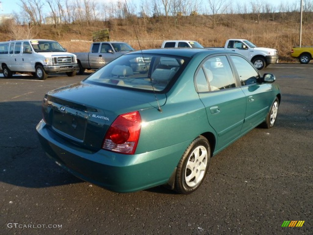 2006 Elantra GLS Sedan - Spruce Green / Beige photo #2