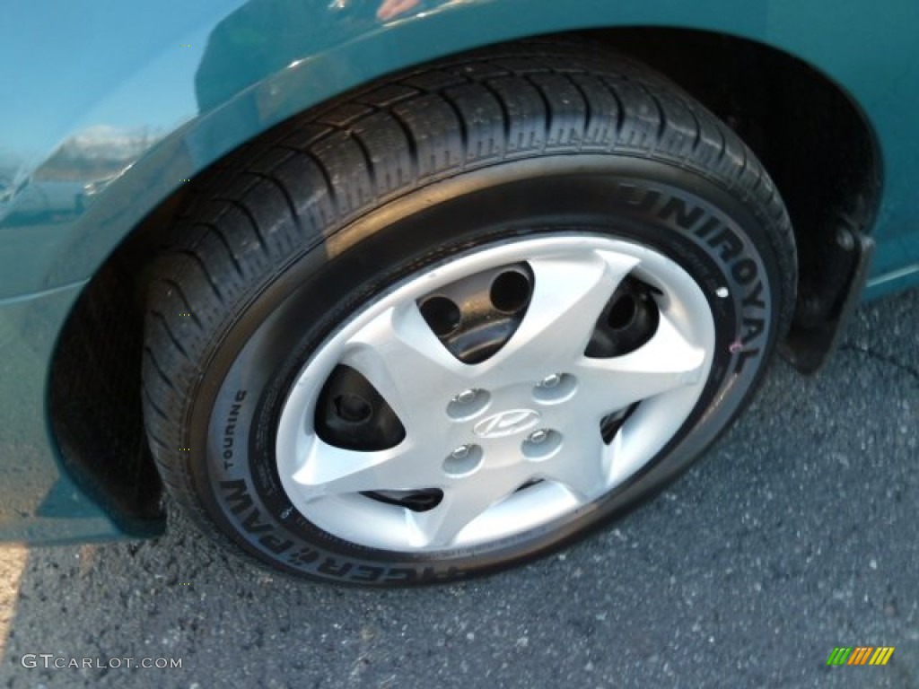 2006 Elantra GLS Sedan - Spruce Green / Beige photo #7