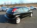 2001 Pitch Black Ford Focus ZX3 Coupe  photo #2