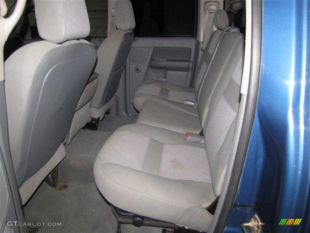 2006 Ram 2500 SLT Quad Cab 4x4 - Atlantic Blue Pearl / Medium Slate Gray photo #22