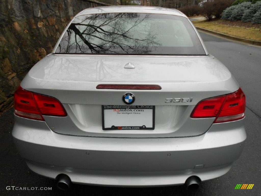 2007 3 Series 335i Convertible - Titanium Silver Metallic / Black photo #20