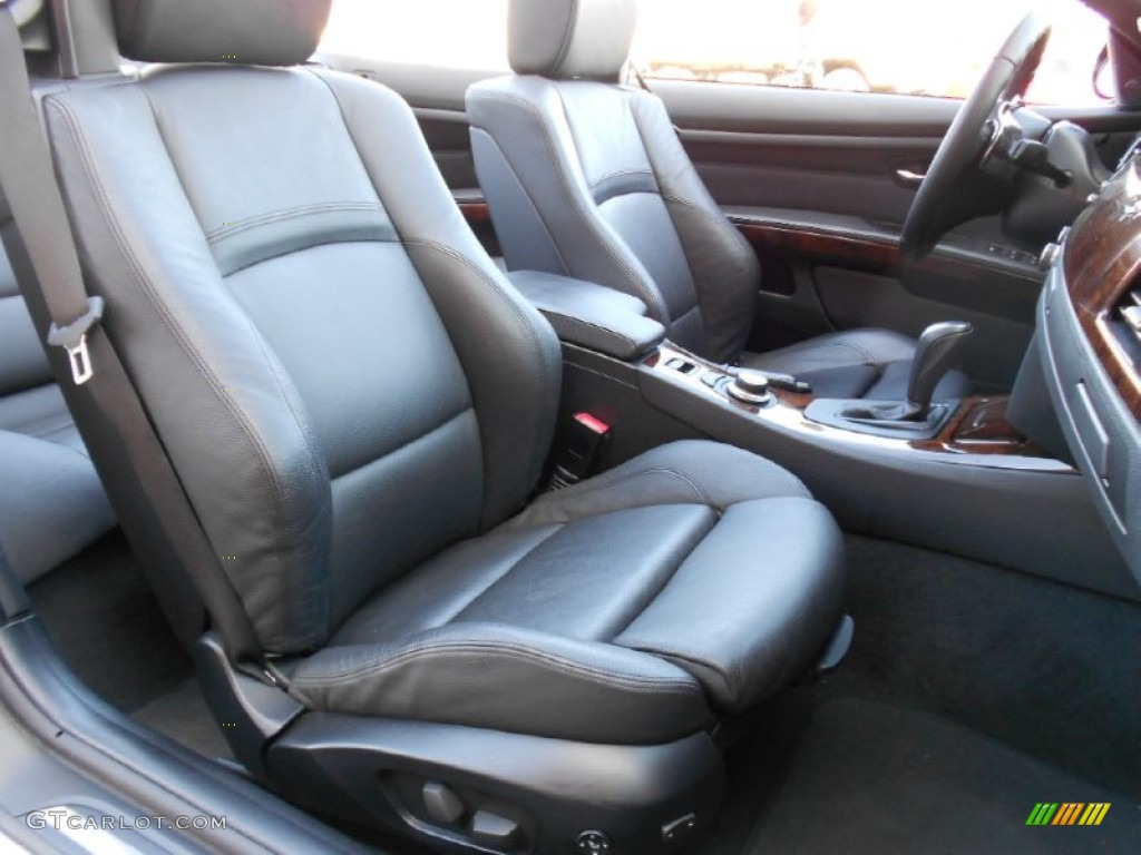 2007 3 Series 335i Convertible - Titanium Silver Metallic / Black photo #28