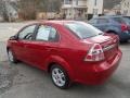 Sport Red 2011 Chevrolet Aveo LT Sedan Exterior