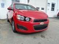 2012 Victory Red Chevrolet Sonic LS Hatch  photo #3