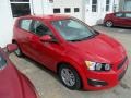 2012 Victory Red Chevrolet Sonic LS Hatch  photo #4