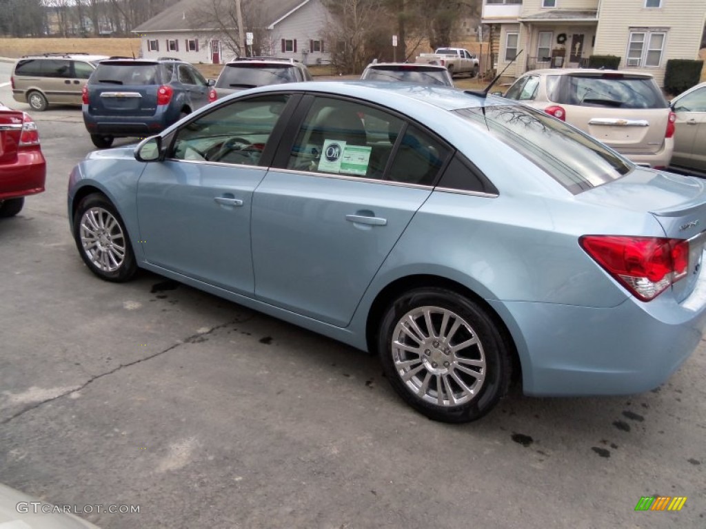 2012 Cruze Eco - Ice Blue Metallic / Medium Titanium photo #8