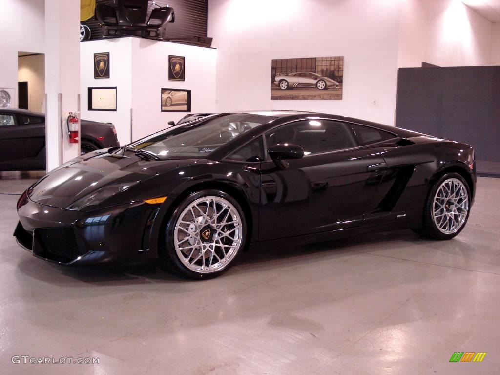 2009 Gallardo LP560-4 Coupe - Nero Serapis (Black) / Nero Perseus photo #1