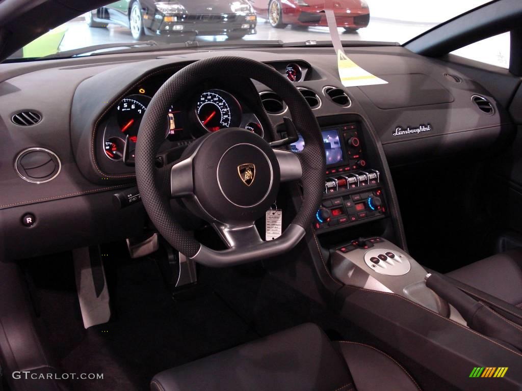 2009 Lamborghini Gallardo LP560-4 Coupe Nero Perseus Dashboard Photo #6123576