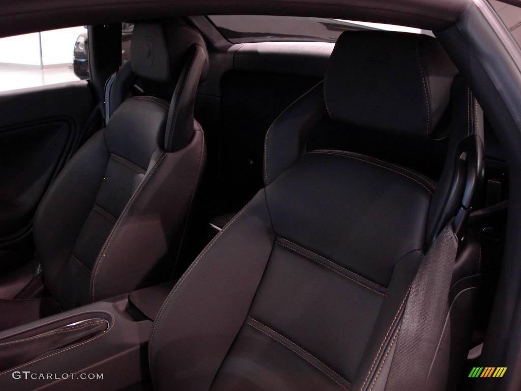 Nero Perseus Interior 2009 Lamborghini Gallardo LP560-4 Coupe Photo #6123581