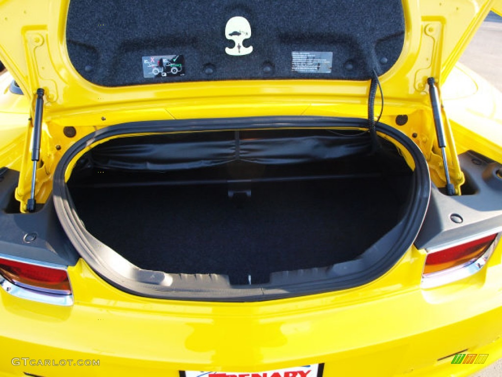 2011 Camaro SS/RS Convertible - Rally Yellow / Black photo #5