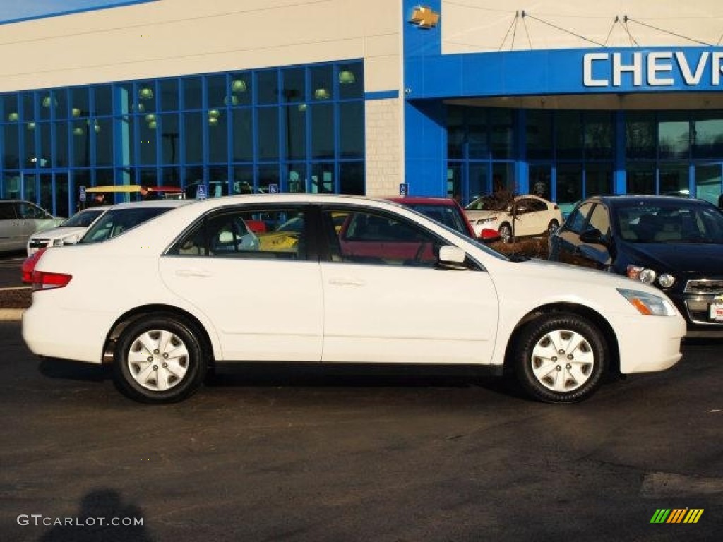 2003 Accord LX Sedan - Taffeta White / Ivory photo #1
