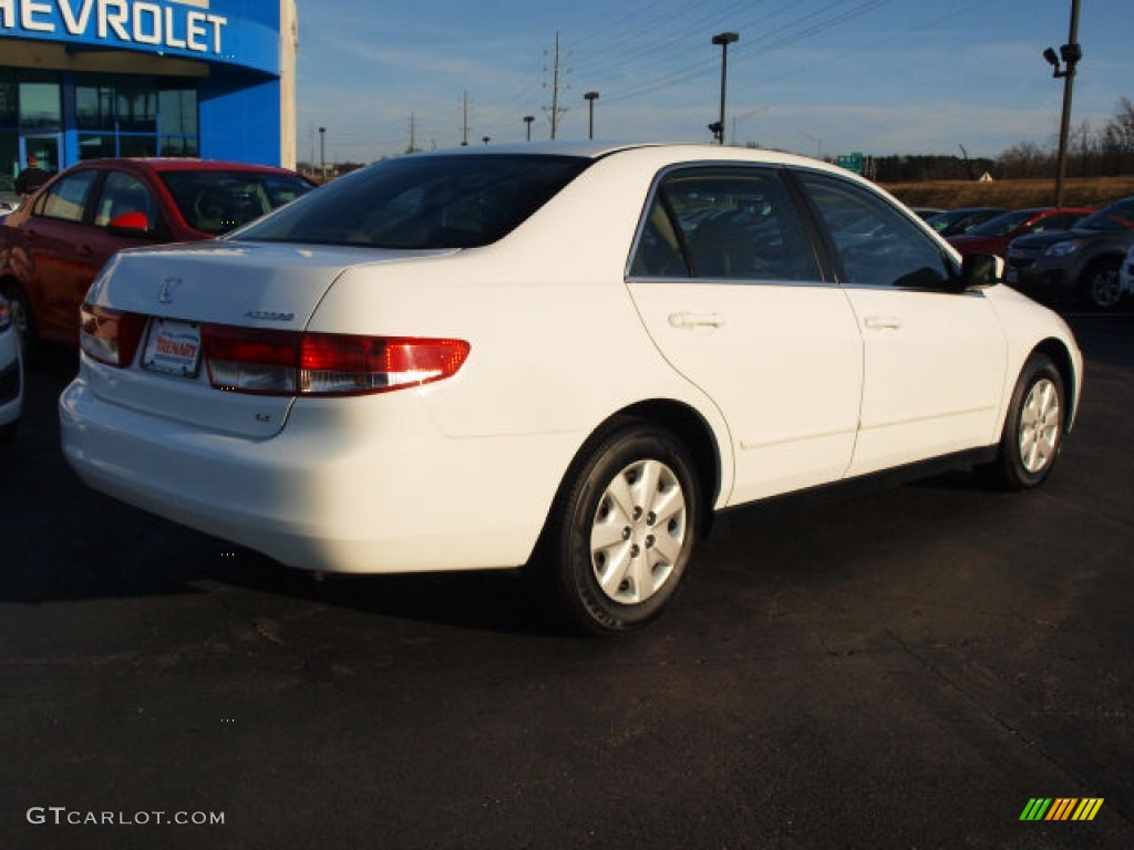 2003 Accord LX Sedan - Taffeta White / Ivory photo #3