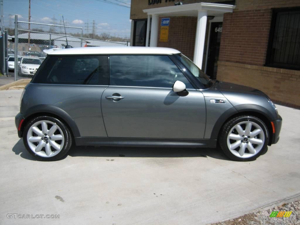 2006 Cooper S Hardtop - Dark Silver Metallic / Space Gray/Panther Black photo #4
