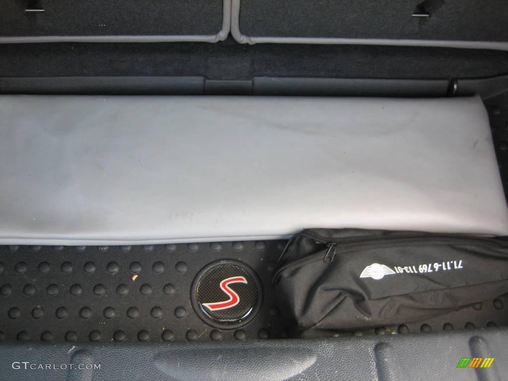 2006 Cooper S Hardtop - Dark Silver Metallic / Space Gray/Panther Black photo #16