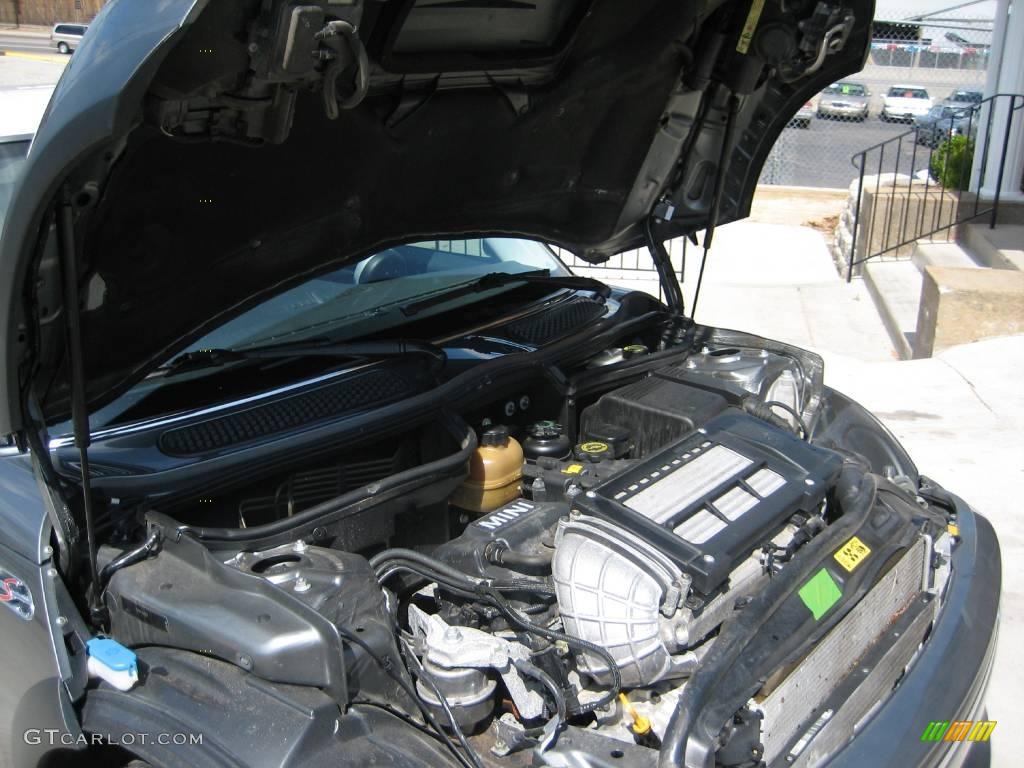 2006 Cooper S Hardtop - Dark Silver Metallic / Space Gray/Panther Black photo #19