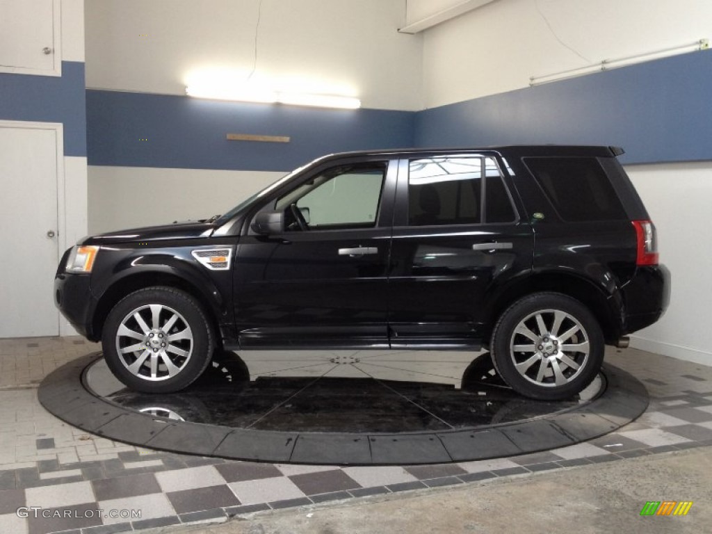 Narvik Black 2008 Land Rover LR2 HSE Exterior Photo #61237244