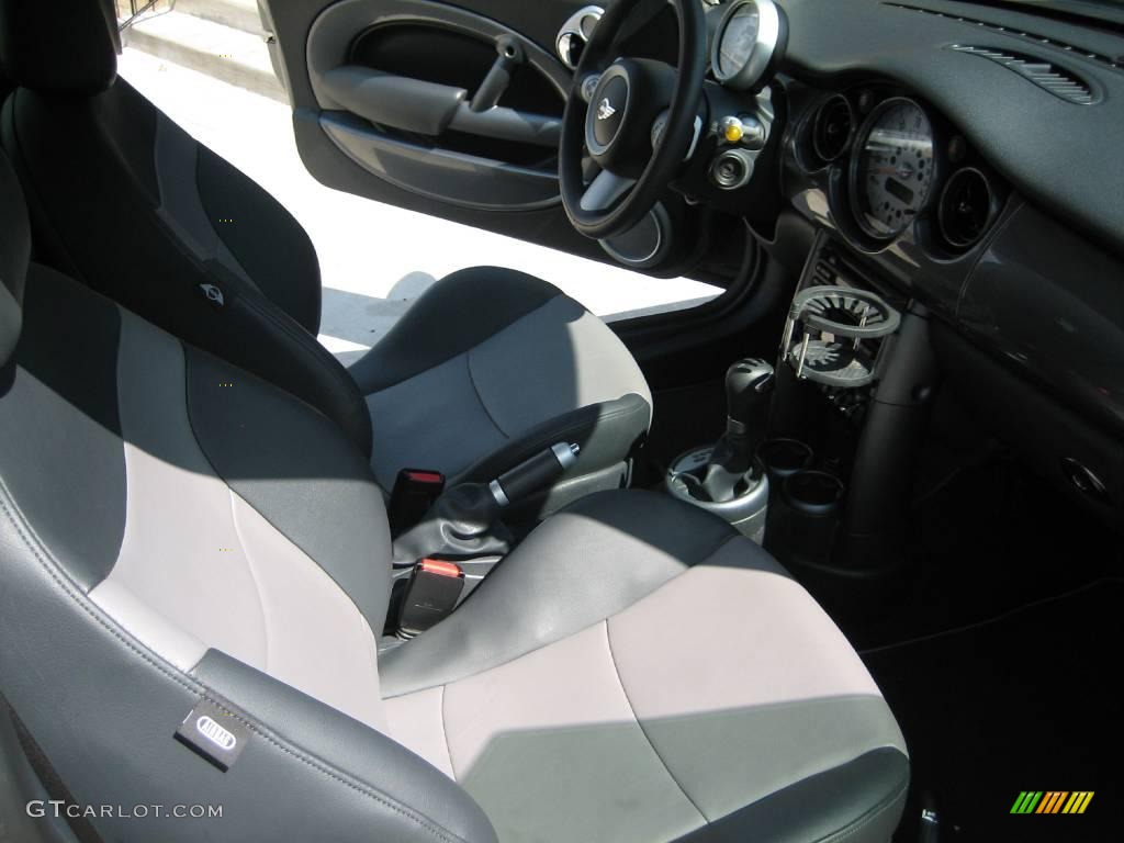 2006 Cooper S Hardtop - Dark Silver Metallic / Space Gray/Panther Black photo #26