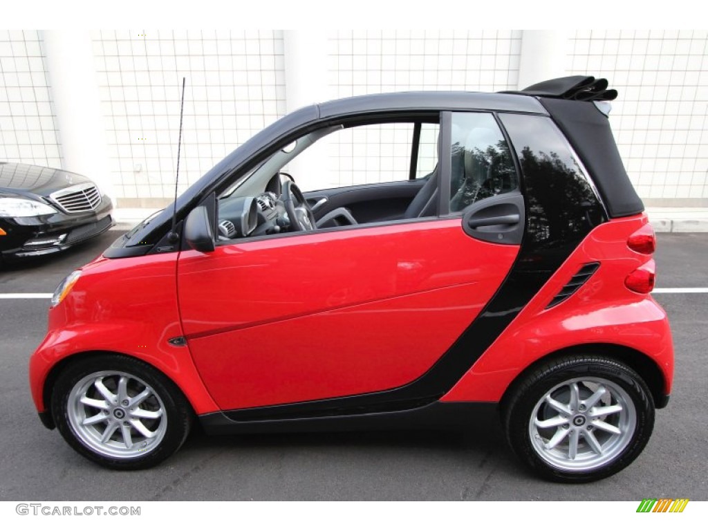 Rally Red 2009 Smart fortwo passion cabriolet Exterior Photo #61237920