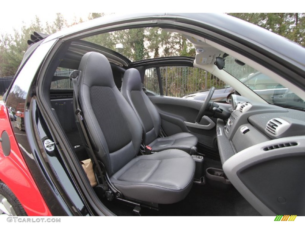 Design Black Interior 2009 Smart fortwo passion cabriolet Photo #61238006