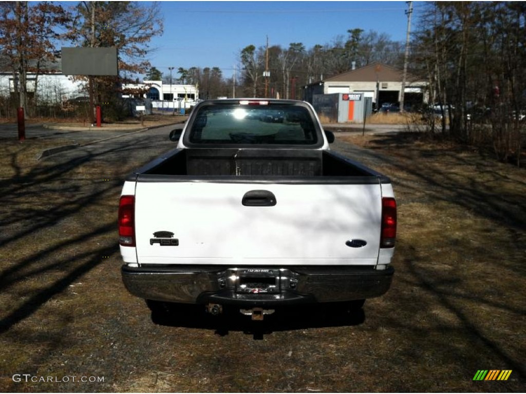 2004 F150 XL Heritage Regular Cab 4x4 - Oxford White / Heritage Graphite Grey photo #6